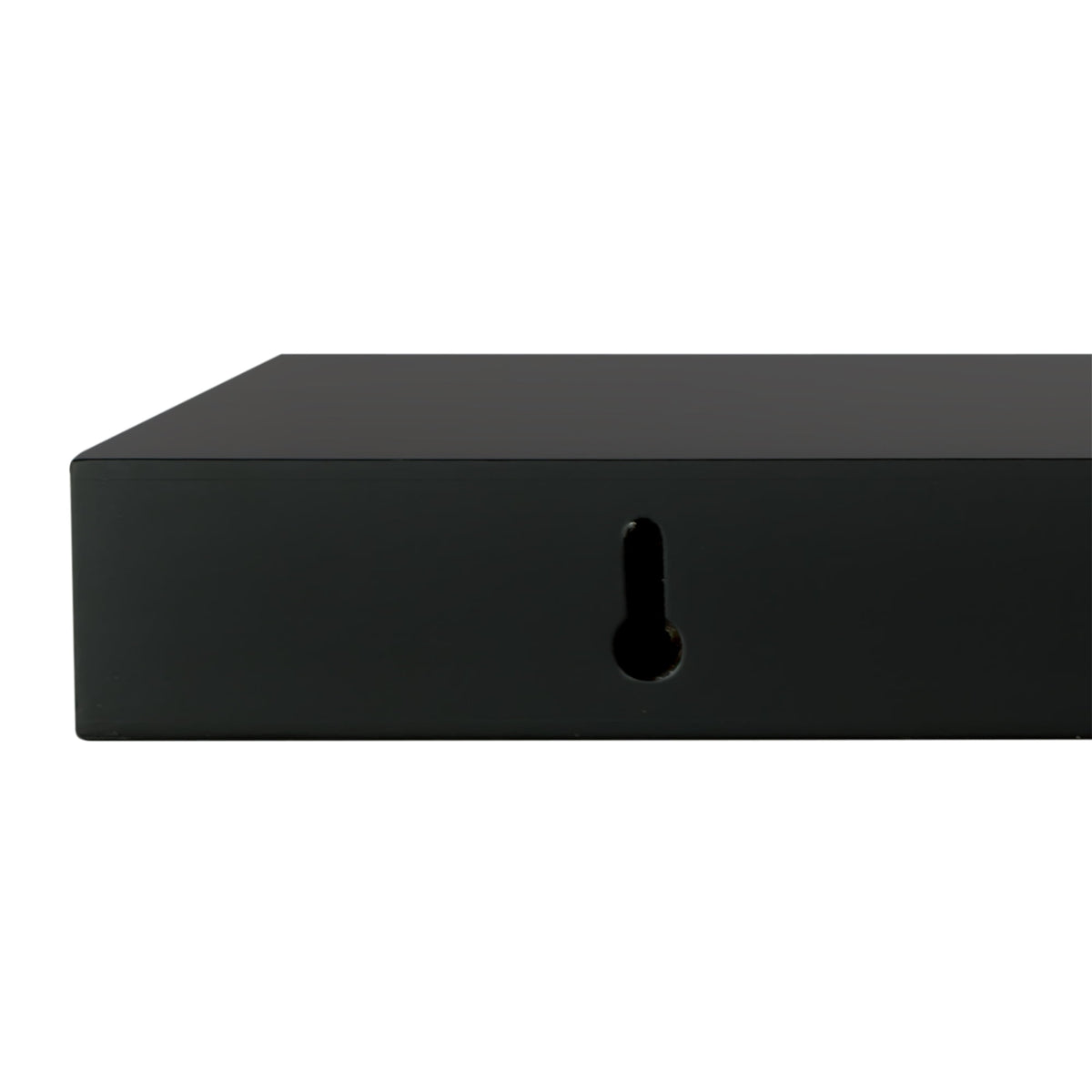 KG Stockholm Maine Floating Wall Shelf - Black, 24 in., Pack of 3