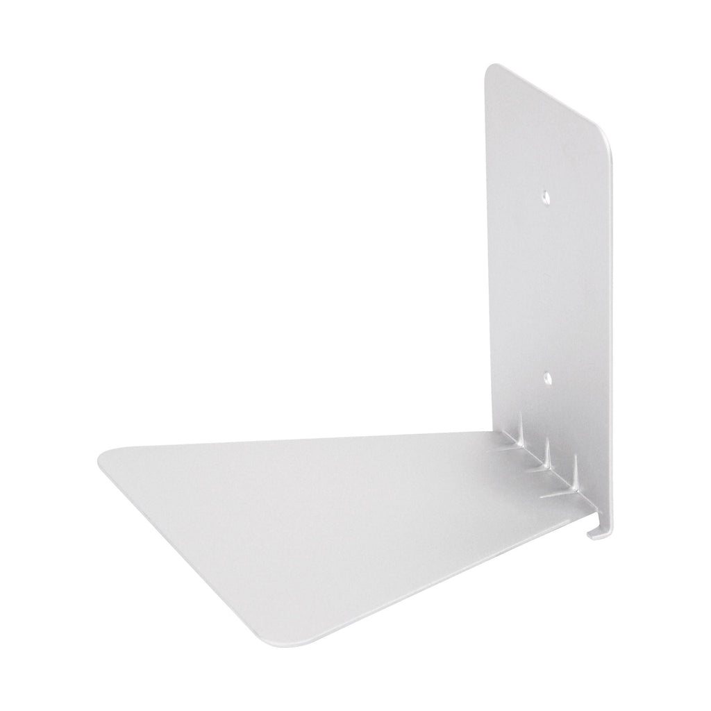 Umbra Conceal Large Floating Metal Wall Shelves, Set of 3 Silver